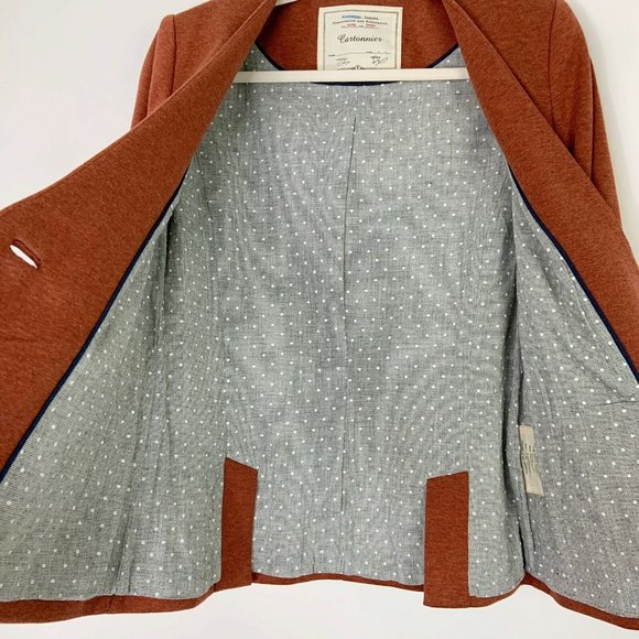 Anthropologie Cartonnier Blazer Jacket Size Small - Picture 5 of 8